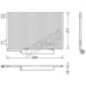 Denso Condensatore Me W169 Class A Dcn17006