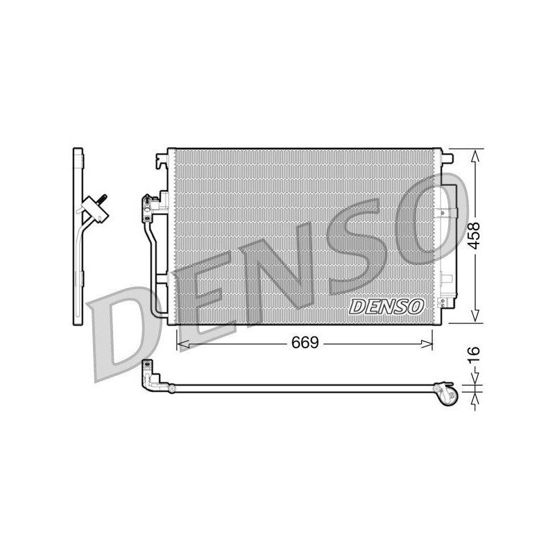 Denso Condensatore Me Sprinter Dcn17056