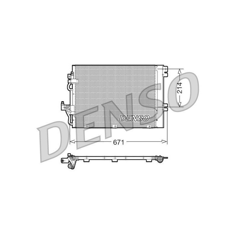 Denso Condensatore Op Astra H (2004 ) Dcn20009