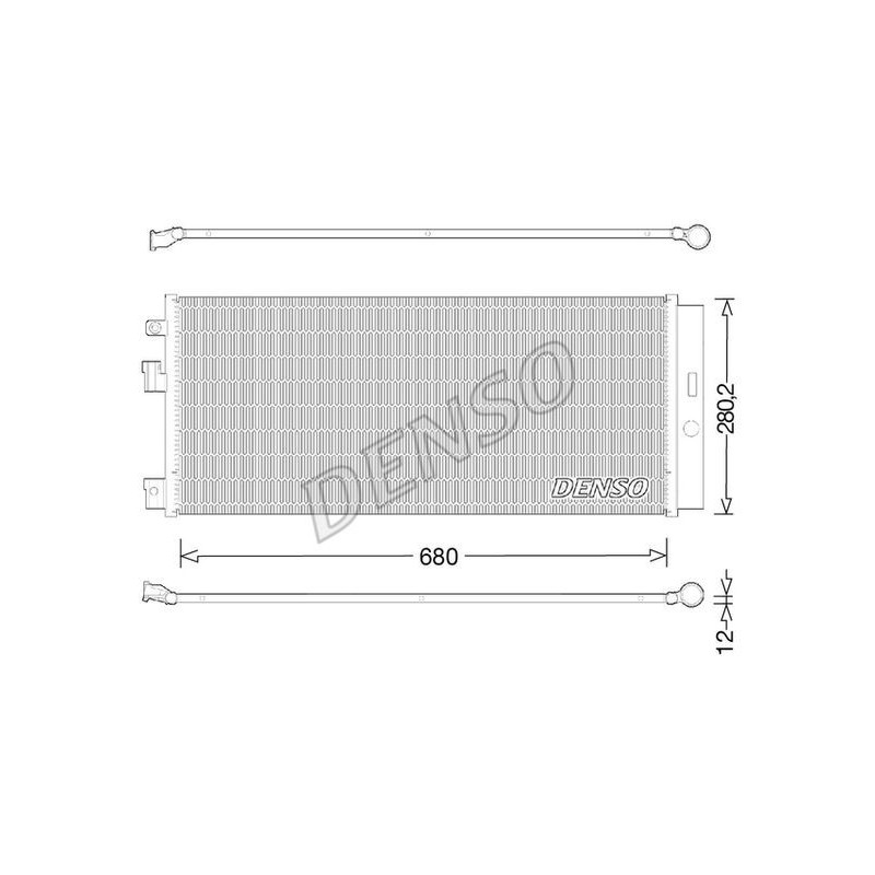 Denso Condensatore Opel Junior Dcn20023