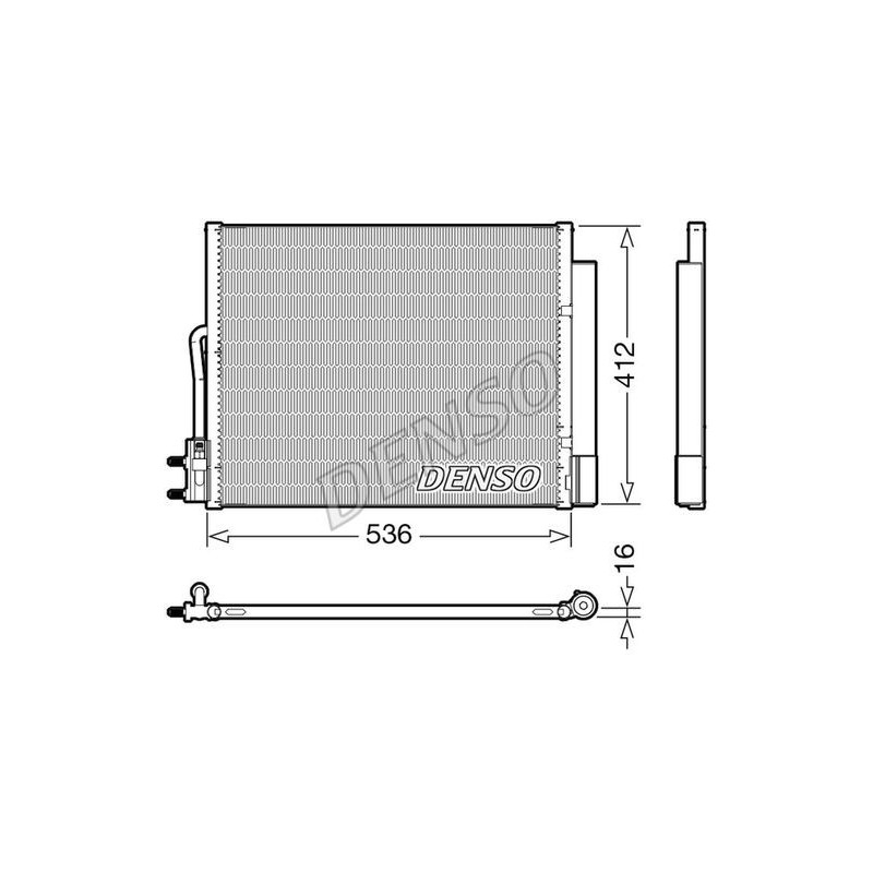 DENSO Condensatore, Climatizzatore DCN20043