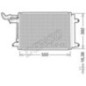 Denso Condensatore Vw Golf A5 Dcn32032