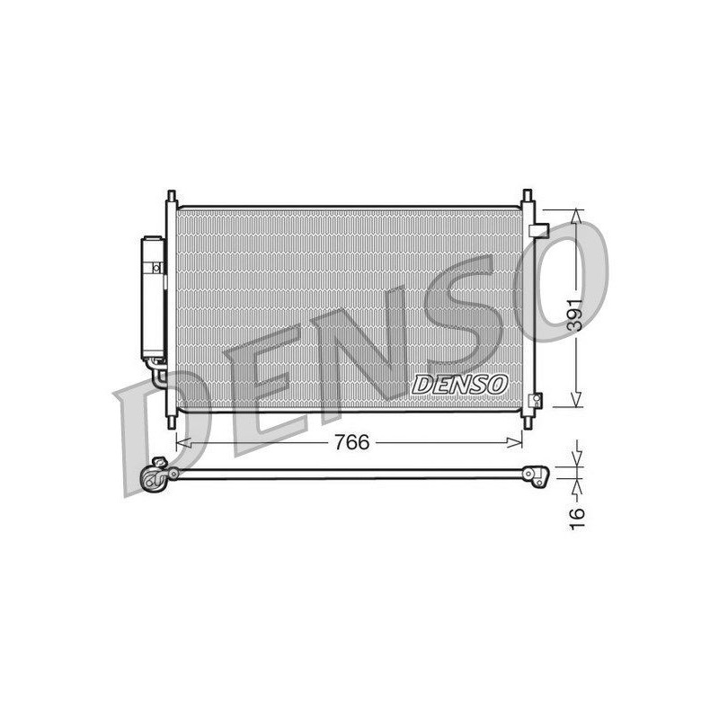 Denso Condensatore Ho Edix Mpv / Fr-V Dcn40004