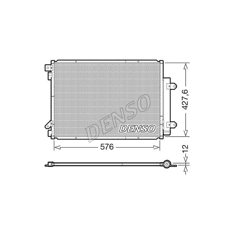 DENSO Condensatore, Climatizzatore DCN47008