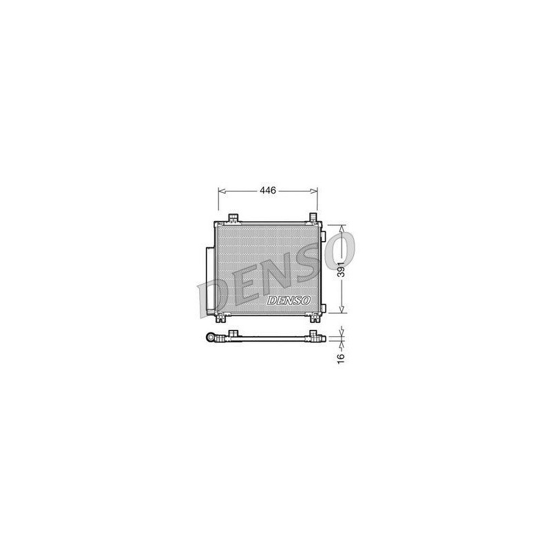 Denso Condensatore To Iq Dcn50045