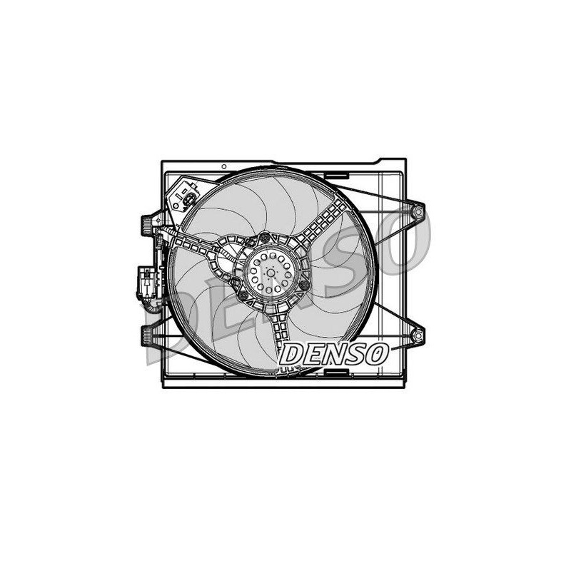 Denso Elettrovent. Fi 500 1.3 Mjet 75Cv (312) A/C Der09048