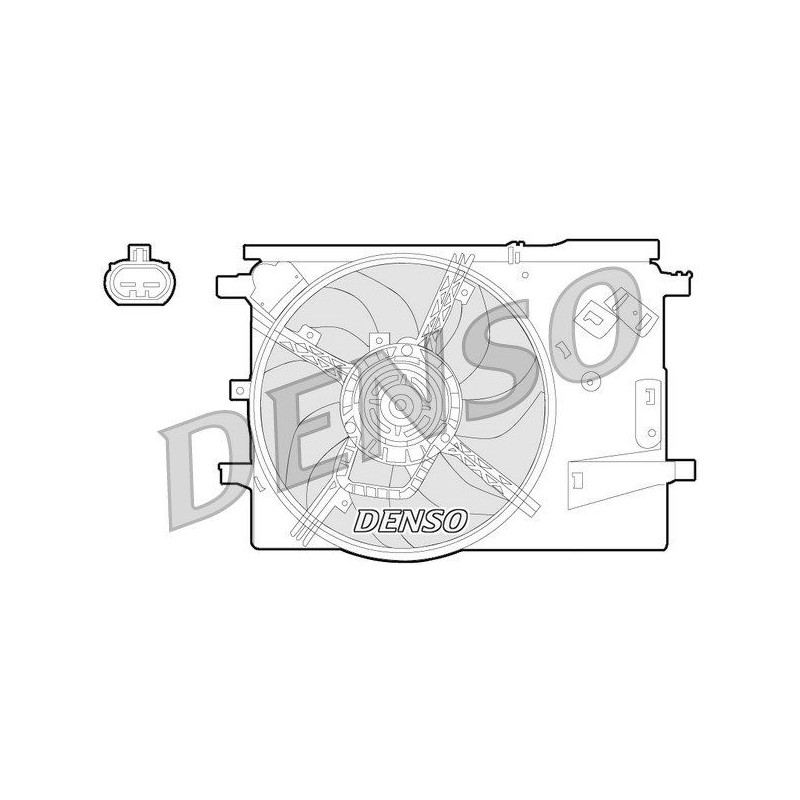 Denso Elettrovent. Fi Grande Punto 1.2-1.4 Si Clima Der09053
