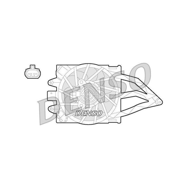 Denso Elettrovent. Fi Panda 1.1-1.2 Si Clima Der09057