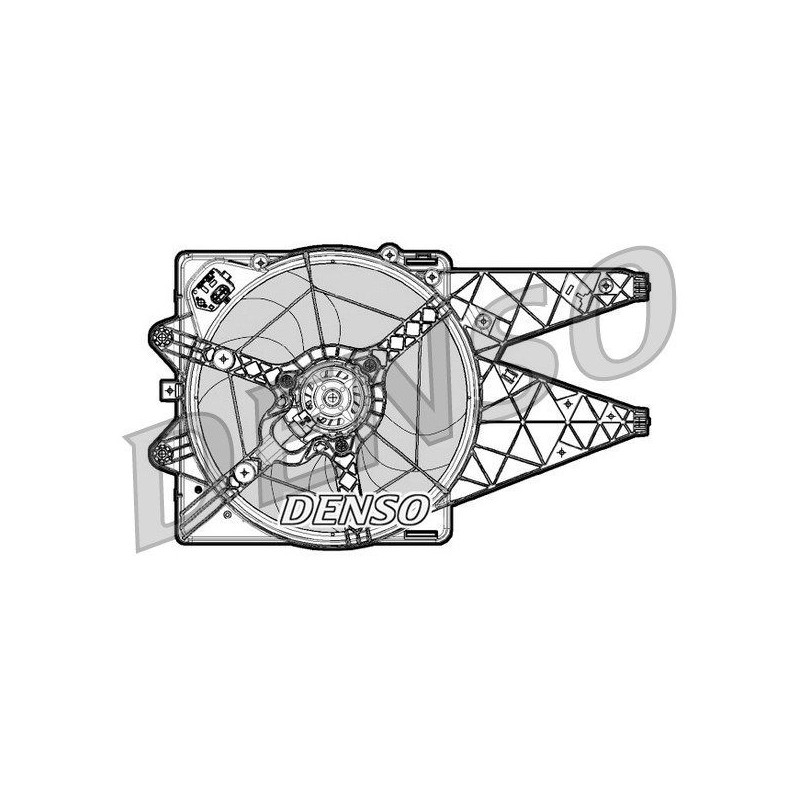 Denso Elettrovent. Fi New Bravo 1.9 Mjet 8/16V (198) Ris Der09065