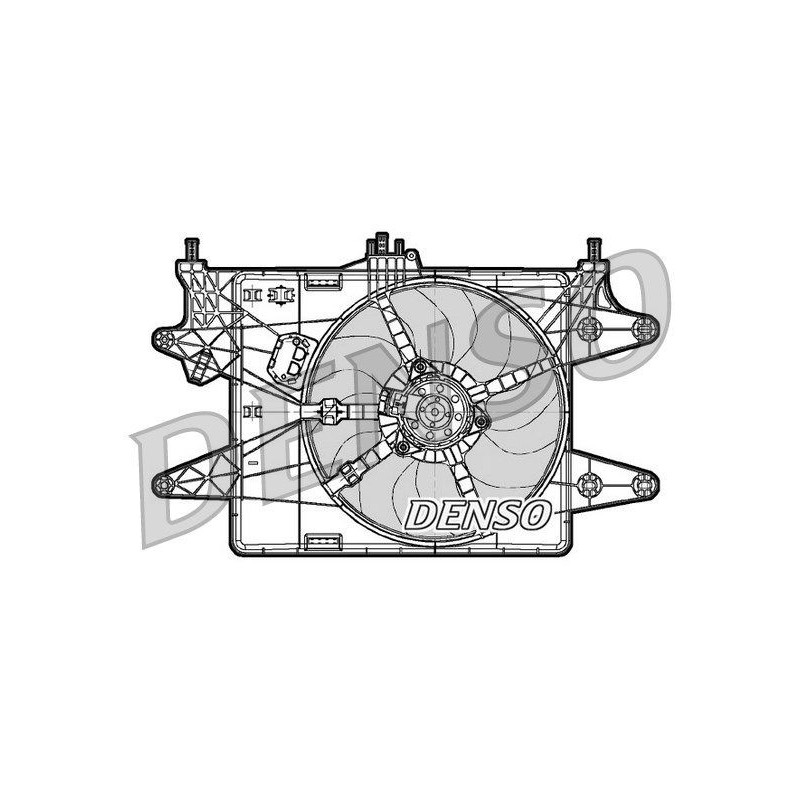 Denso Elettrovent. Fi Doblo' 1.6 Bz (223 Rest.) A/C Der09082