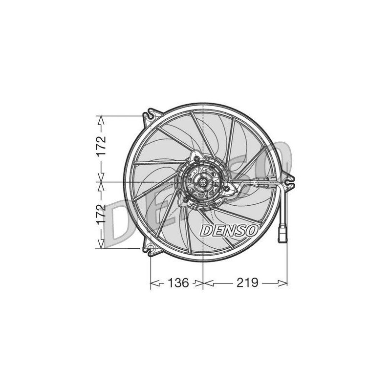 Denso Elettrovent. Pe 206 Der21009