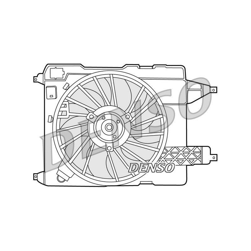 Denso Elettrovent. Re Megane Ii Der23002