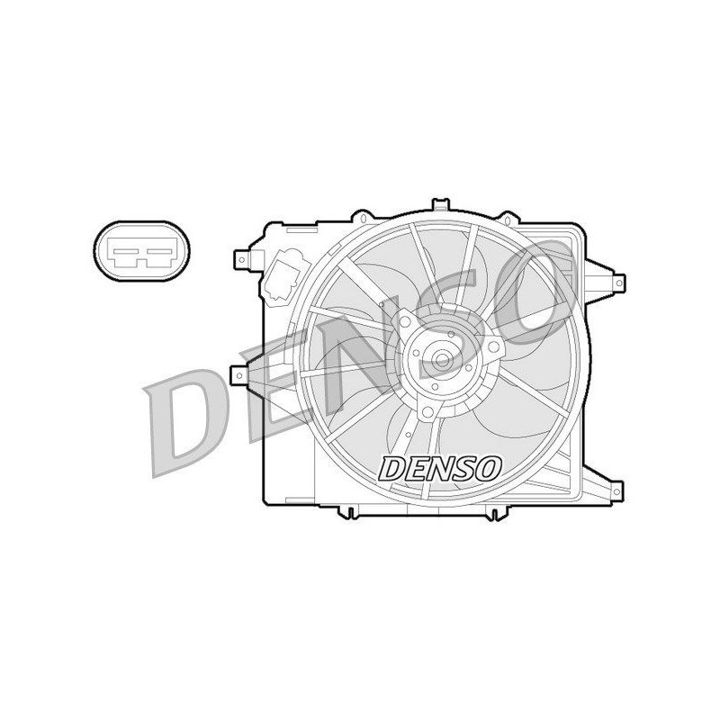 Denso Elettrovent. Re Clio I / Clio Ii Si Clima Der23003