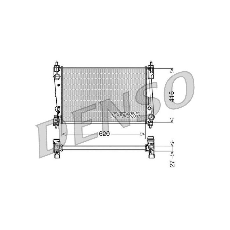 Denso Radiatore Denso Fi Punto 199 Drm09111