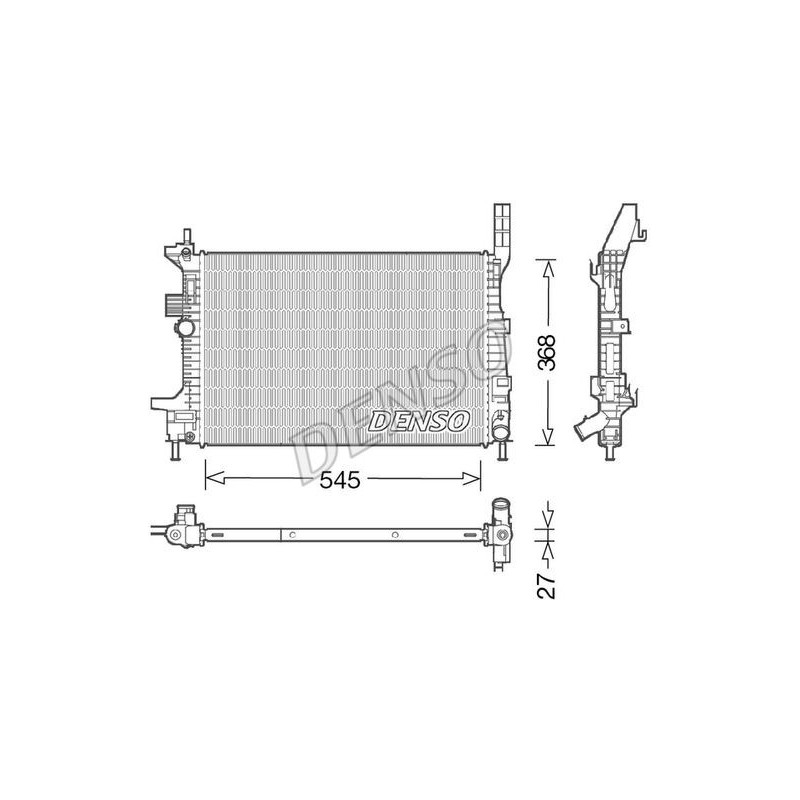 Denso Radiatore Fo Focus Drm10029