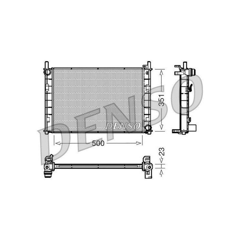 Denso Radiatore Fo Drm10045