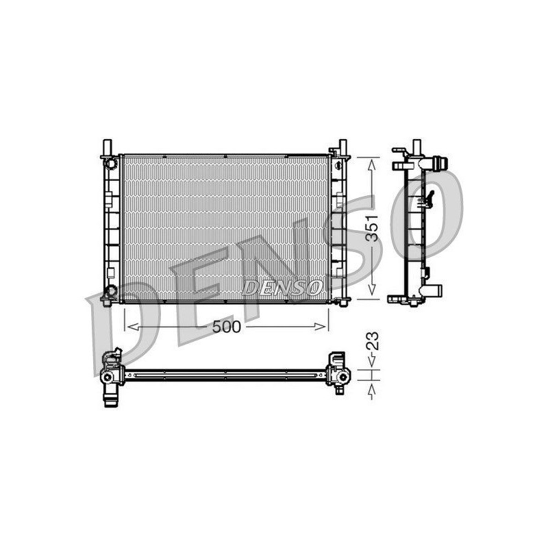 Denso Radiatore C/Kit Fo Drm10046