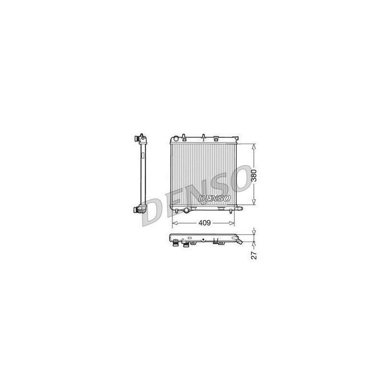Denso Radiatore Pe 207 1.3 Drm21026