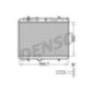 Denso Radiatore Pe 407 1.8 Bz. Drm21055