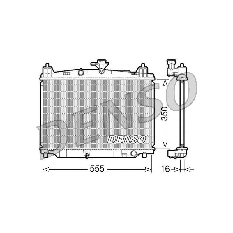Denso Radiatore Ma 2 1.3 I Man. 07/07- Drm44016
