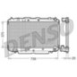 Denso Radiatore To Rav4 2.0 D4D Drm50021