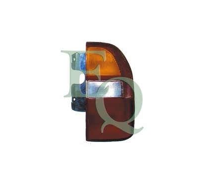 Equal Quality Fanale Posteriore W21W Arancio Bianco Rosso Fp0574