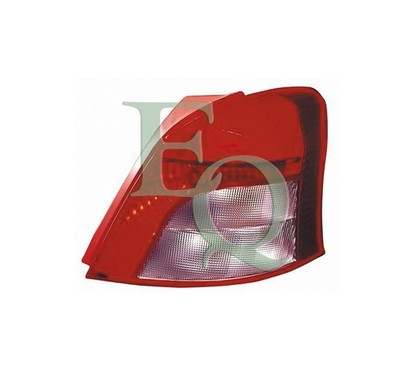Equal Quality Fanale Posteriore Bianco Rosso Fp0620