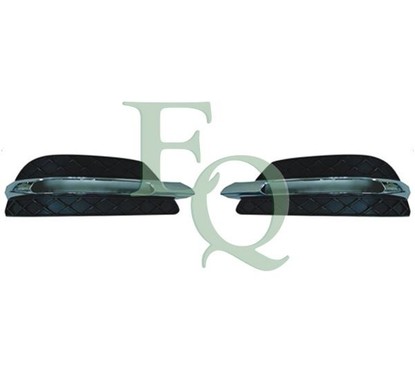 Equal Quality Griglia Paraurti Ant Mod. Cromata E Nera Mod. 12 G2102