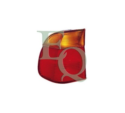 Equal Quality Gruppo Ottico Posteriore Arancio Rosso Mod. Sw Gp0756
