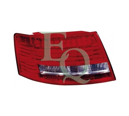 Equal Quality Gruppo Ottico Posteriore Rosso Bianco Led Mod. Ber Gp0855