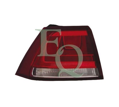 Equal Quality Gruppo Ottico Post Sx Vw Golf 12 Bianco Rosso Est Gp1791