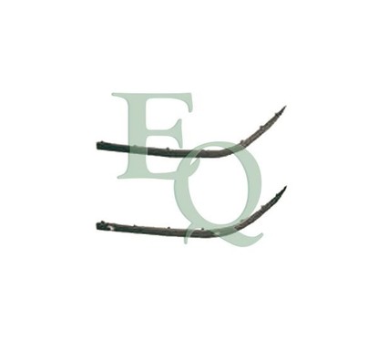 Equal Quality Modanatura Paraurti Post Nera C/Fori Sens Park Mod M0935