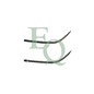 Equal Quality Modanatura Paraurti Post Nera C/Fori Sens Park Mod M0935