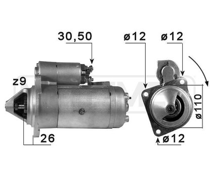 Era Motorino D''Avviamento 220077A
