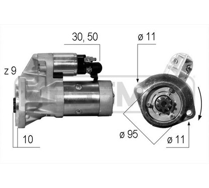 Era Motorino Avviamento Ni Trade 3,0 Tdci 220208A