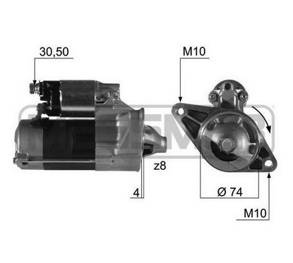 Era Motorino Avviamento 220209A