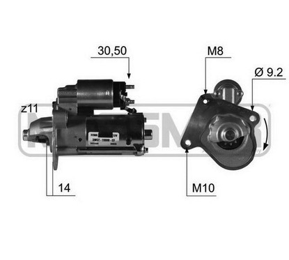 Era Motorino Avv Fo Focus -C Max 1,6 Hdi 220371A