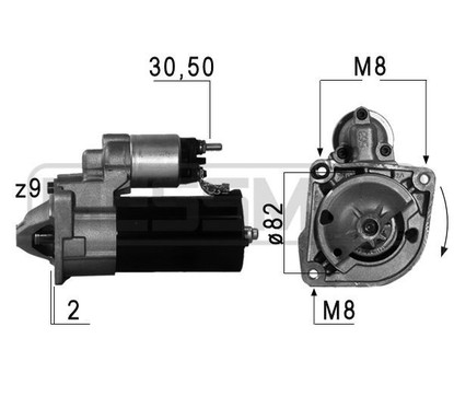 Era Motorino D''Avviamento 220610A