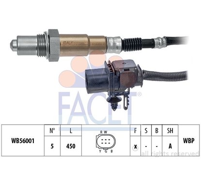 FACET Sonda lambda 10.8397 per ripristinare il corretto funzionamento del componente