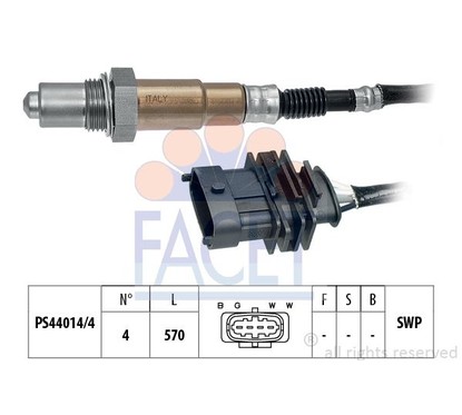 Facet Sonde Opel Astra Corsa 1.2I 107089 per ripristinare il corretto funzionamento del componente