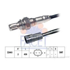 Facet Sonde Daewoo Rezzo - Tacuma 107134 per ripristinare il corretto funzionamento del componente