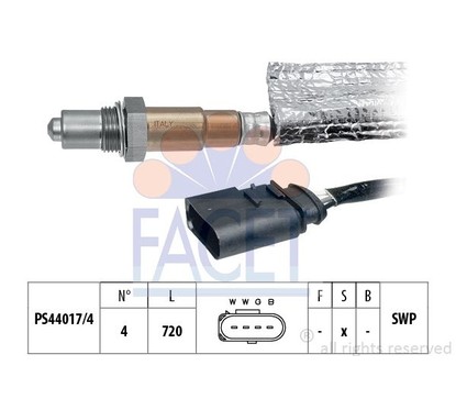 Facet Sonde Audi A3 1.6I 1.8I Arosa 107163 per ripristinare il corretto funzionamento del componente