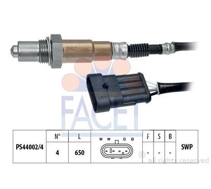 Facet Sonda Lambda Fiat Bravo/Marea/Multipla 1.6 16V Bi 107214 per ripristinare il corretto funzionamento del componente