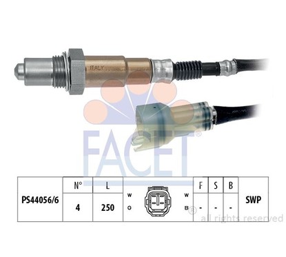 Facet Sonda Lambda Suzuki Grand Vitara/Jimny 1.3 16V 107482 per ripristinare il corretto funzionamento del componente