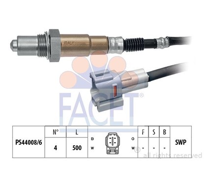 Facet P.Netto Sonda Lambda Suzuki Ignis/Swift Iii 107565 per ripristinare il corretto funzionamento del componente