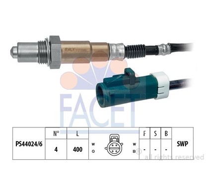 Facet Sonde Lambda Ford Fiesta Iv/Focus/Ka 1.3I/1.4 16V 107611 per ripristinare il corretto funzionamento del componente