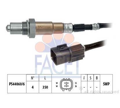 Facet Sonde Lambda Mitsubishi Colt 107656 per ripristinare il corretto funzionamento del componente