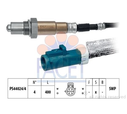 Facet Sonde Lambda Ford Focus 107685 per ripristinare il corretto funzionamento del componente