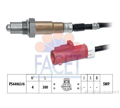 Facet Sonda Lambda Ford Fiesta V/Vi 1.25/1.4 Lpg 107687 per ripristinare il corretto funzionamento del componente