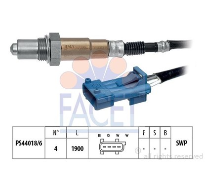 Facet Sonde Lambda Citroen C5 1.8 107688 per ripristinare il corretto funzionamento del componente